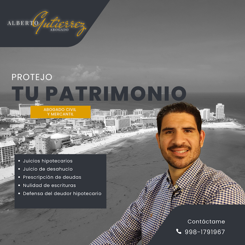 Attorney at law Alberto Gutierrez