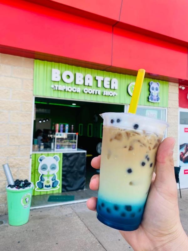 Boba tea tapioca coffee shop