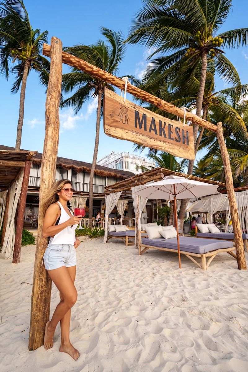 Makesh Beach Club and Restaurant | Best Beach Club Playa del Carmen