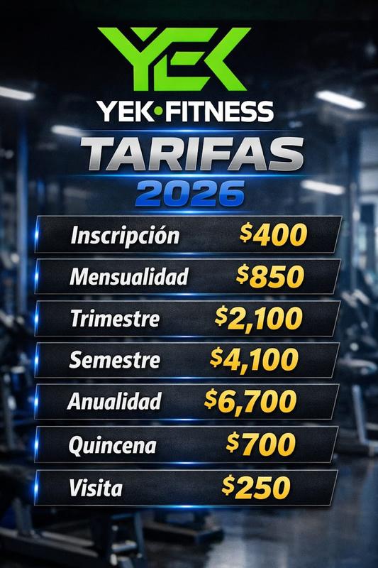 Gimnasio Yek Fitness Cancun, Boutique
